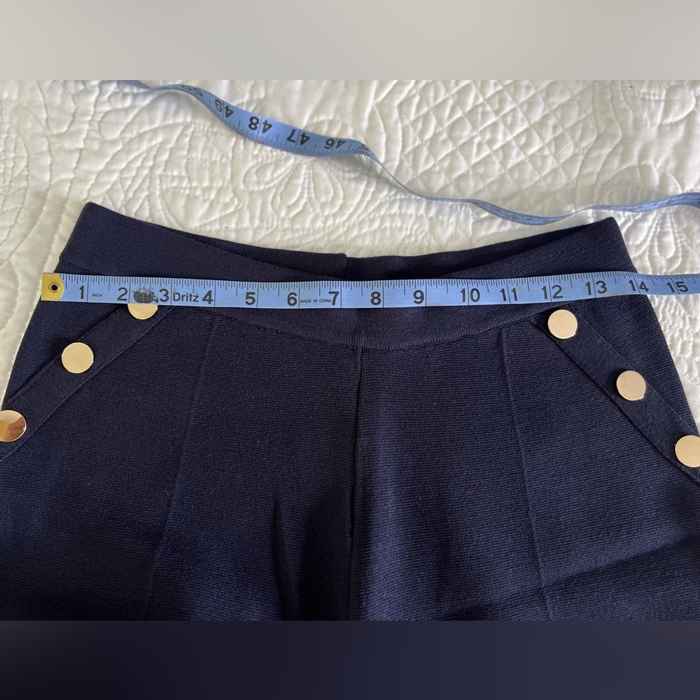 🌟3 for $25🌟 See and Be Seen  Pantsuit Women’s DARK NAVY BLUE/WHITE Ensemble SZ S - Picture 4 of 16